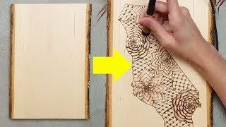 Wood Art and wood Carving | Wood working Design and Decoration || Random Clipper