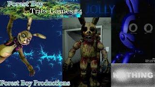 IT'S A FNAF A THON!!!   Forest Boy Tries Games #4