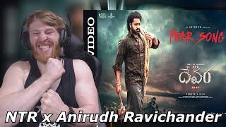 Full Video: Fear Song | Devara | NTR | Koratala Siva | Anirudh Ravichander • Reaction By Foreigner