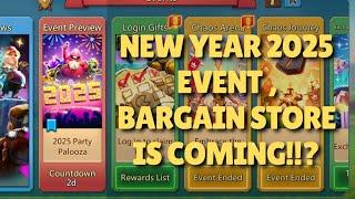 2025 party Palooza - 5 days long Bargain store ? | Lords mobile