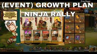 (EVENT) GROWTH PLAN | NINJA RALLY ► Unlimited  |Classic | Anime  | Ninja World Online