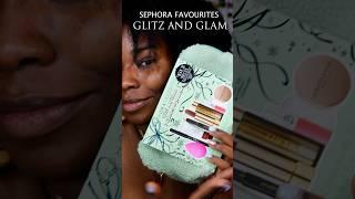 Loving the Sephora Favourites Glitz and Glam Set   #makeup #blackgirlmakeup #brownskinmakeup