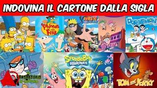 QUIZ - INDOVINA IL CARTONE ANIMATO DALLA SIGLA! (parte 1) #quiz #cartonianimati #ita #cartoni