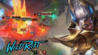 Wild rift Gank me ? top diff - sett vs Mondekaiser baron lane season 14