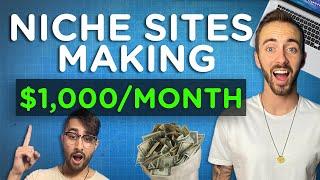 10 Examples of Niche Websites That Make Over $1000 Per Month!