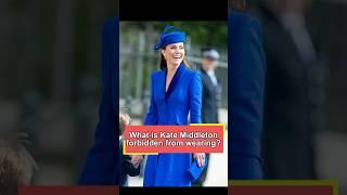 Kate has to follow strict dress codes, and the last rule was what started her rift with Meghan!
