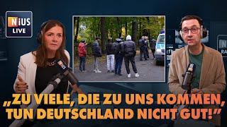 Vor allem Migranten sind bei der Gewalt gegen Polizisten beteiligt | NIUS Live vom 15. Oktober 2024