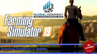 LS19 GlobalCompany  F1 - Download,Installieren,Updaten