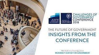 Insights from the Challenges of Government Conference 2018