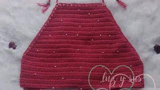 Como hacer crot top crochet