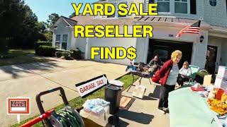 YARD SALE RESELLER GOING TO COMMUNITY GARAGE SALES?