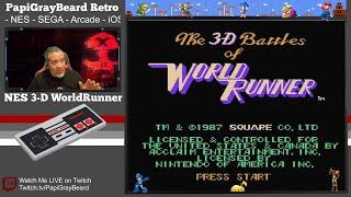 Nintendo NES Classic Game 3D World Runner Gameplay Review