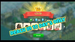 how to reach level 15 Klondike Adventures Farm game tutorial