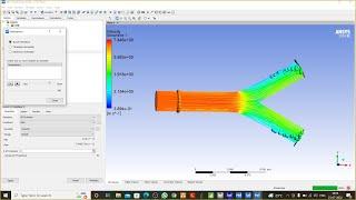 Fluid/Water flow Analysis in Y-Shape Pipe in Ansys Workbench || Ansys CFX || Fluid Flow || Part-2