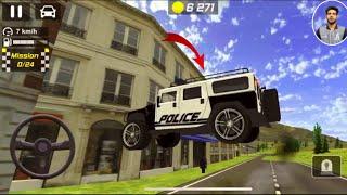 gari vs auto #27 police Drift Gari Driving