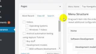 How to add submenu in wordpress