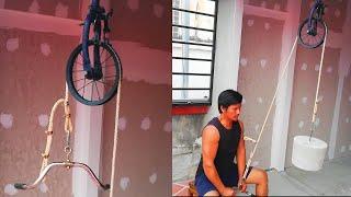 Awesome Idea Homemade How To Make Pulley system For Gym At Home /Gym Equipments