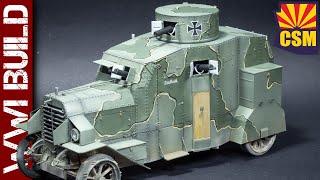 Ehrhardt E-V/4 M.1917 WWI armoured car (Copper State Models 1/35 scale model kit)