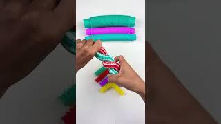 Creating ASMR Inside POP-Odd Sound #diy #satisfyingvideos#relaxing #creative #oddasmr #poptubesounds
