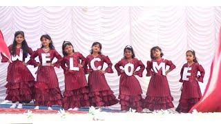 Welcome song by little kids of ITQAN ENGLISH SCHOOL