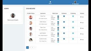 Designing admin dashboard using PHP CodeIgniter Part-30