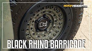 Black Rhino Barricade wheels from Motor Header India