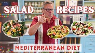 3 Mediterranean Salad Recipes | Mediterranean Diet for Beginners