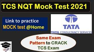 TCS NQT Free Mock Test 2021 | Practice Online Test at home | How to prepare for TCS NQT?