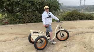 Want to Off Road on Your Electric Tricycle? This Fat Tire E Trike Is Great For Trails