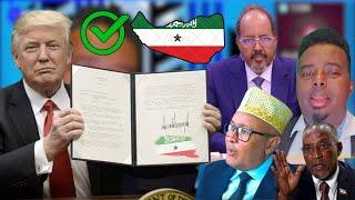 Run miyaa in Mareykanka uu Somaliland aqoonsanaayo? qubanaha Daahir Alasow