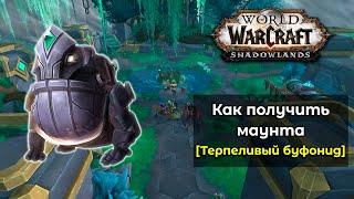 Как получить маунта в Зерет Мортис [Терпеливый буфонид] в World of Warcraft: ShadowLands