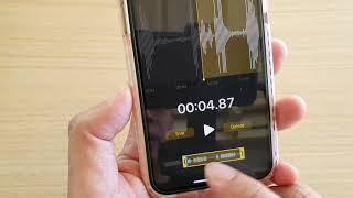 IOS 13: How to Trim / Part Delete a Voice Memo Recording on iPhone / iPad