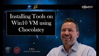 Tool Instalation on Windows 10 VM using Chocolatey