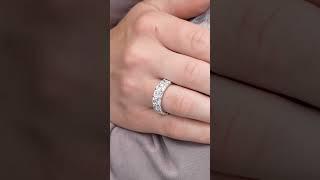 Designed to make a statement, this diamond eternity band will help celebrate any milestone in life!⁠