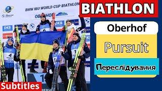 Biathlon. World Cup 2024/25. Pursuit Race. Men Review. The results. Oberhof.