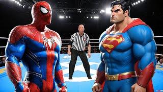 SPIDERMAN VS SUPERMAN - EPIC BATTLE