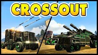 Crossout - Dual Cannon Stealth Tank & Stealth Cricket Mad Max Truck - Let's Play Crossout Gameplay