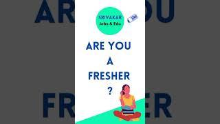 LOOKING FOR A JOB or AN INTERNSHIP ?