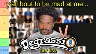 degrassi characters tier list: seasons 6-10!