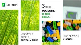 Lexmark A3 9-Series: Sustainable Printing for the Future