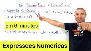 COMO RESOLVER EXPRESSÕES NUMÉRICAS | EM 6 MINUTOS