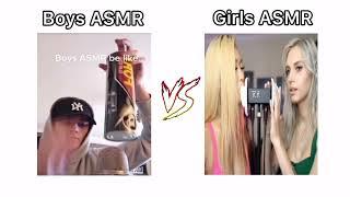 Boys Vs Girls ASMR  || Part1