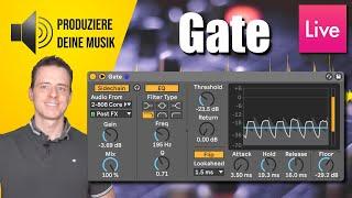 Wie funktioniert Ableton Live's Noise Gate?