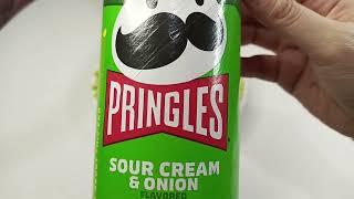 PRINGLES SOUR CREAM AND ONION FLAVORED CON SAVOR