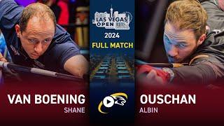 Shane Van Boening vs  Albin Ouschan ▸ 2024 Las Vegas Open by Rums of Puerto Rico