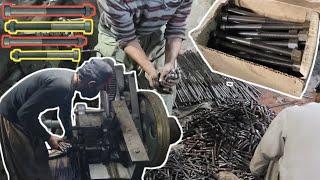 production of center bolt | amazing process of making center bolt.