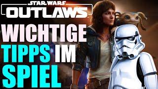 Perfekt in Star Wars Outlaws durchstarten! - Wichtige Tipps für den Spielbeginn !