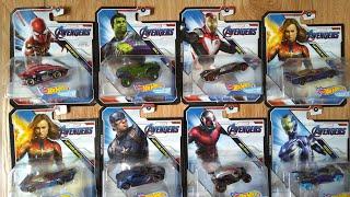 Unboxing Hot Wheels Avengers End Game Character Cars l New for 2019