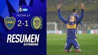 Boca Juniors 2-1 Rosario Central | #TorneoBetano | Resumen Extendido | Fecha 13