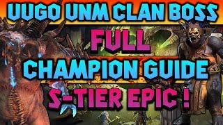 UUGO | Full Champion Guide | UNM Clan Boss | 2 Builds Showcase | Raid Shadow Legends